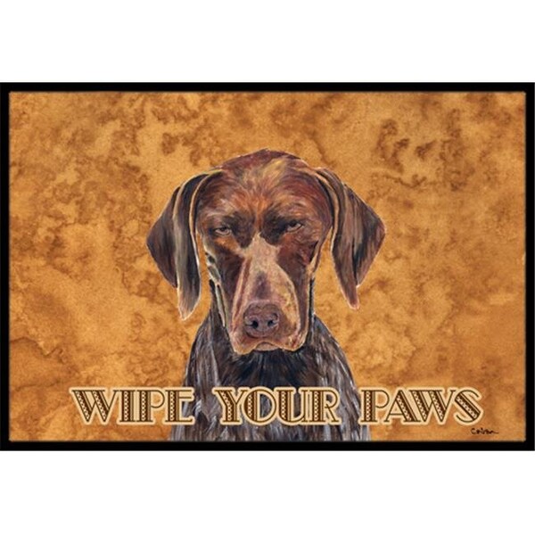 Carolines Treasures Carolines Treasures SC9117MAT 18 x 27 in. German Shorthaired Pointer Indoor & Outdoor Doormat SC9117MAT - main